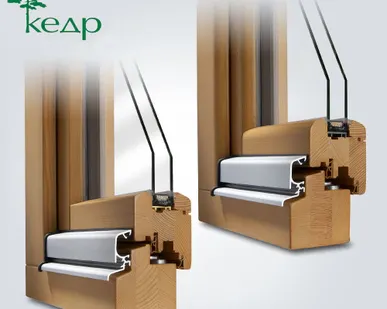 фото Деревянные евроокна