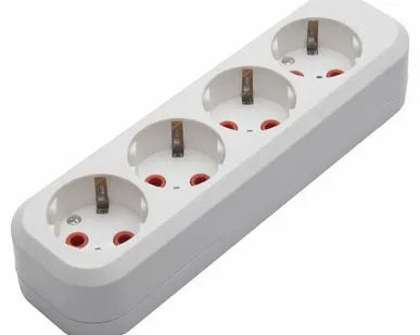 фото Колодка 4-х местн., с з/к без выкл. 250В, 16А, IP20 (...