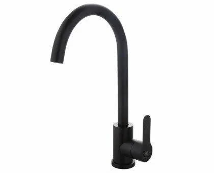 Фото №0 Дисма Смеситель для кухни Fashun,нержавейка 304, ф35,черный A54001-7