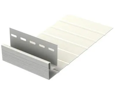 фото J-Фаска (ветровая доска) для винилового сайдинга 3050мм, белый Ю-Пласт