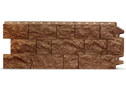Фото №0 Фасадная панель Dоcke "Fels" Ржаной 1,052х0,425м, цена шт.