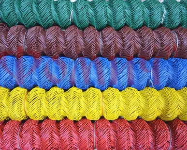 фото Сетка рабица 1х10м 50х50мм в пвх (в полимерном покрытии).Цвет зеленый