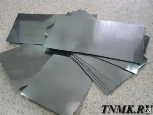 фото Лист вольфрамовый 0,1 мм ВА