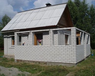 фото Строительство пристройки