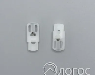 фото Фиксатор пластиковый 27006, прозрачная