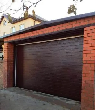 Фото №0 Секционные ворота подъемные для гаража Алютех