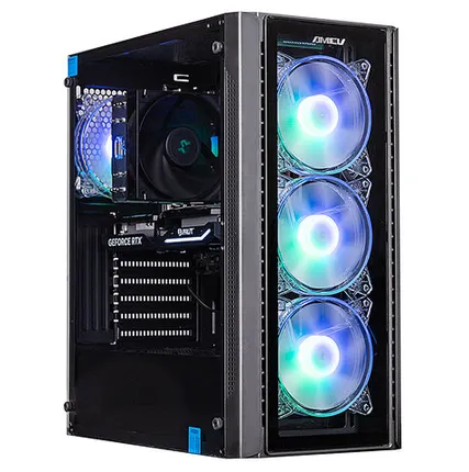 Фото №0 Системный блок Amcv i102n game pro intel core i5-14400f - 10 x 2.5ghz/32gb/1tb ssd/rtx 4060 oc 8gb gddr6/dos