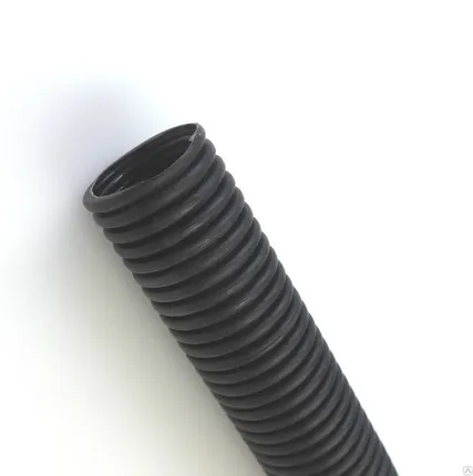 Фото №0 Труба гофрированная ПНД с протяжкой 40мм ИЭК