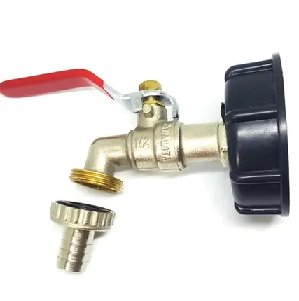 Фото №0 Кран на еврокуб латунный GardenTapBrass