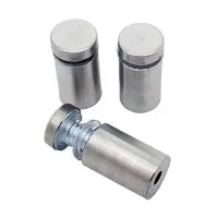 Фото №0 NoBrand Дистанционный держатель СТАЛЬ 16х25 (ЦВЕТ СЕРЕБ.)