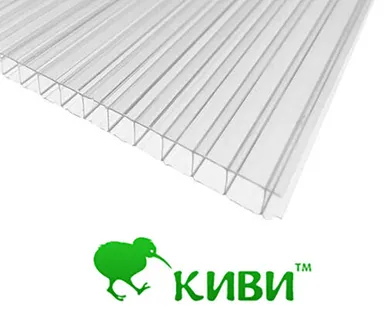 фото Полигаль Восток Сотовый поликарбонат Киви