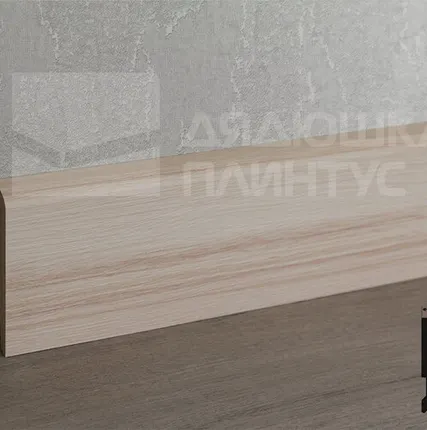 Фото №0 Лука Плинтус МДФ Лука Пл 80МДФ.2400.Point line 24105 Дуб арктик
