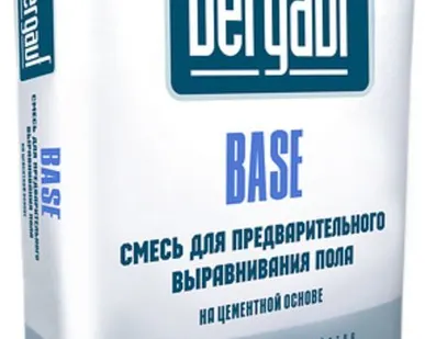 фото Ровнитель для пола на цементной основе Base 25 кг