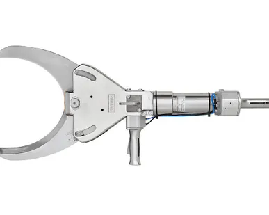 фото Гидравлические ножницы для отделения голов свиней Freund NS 26