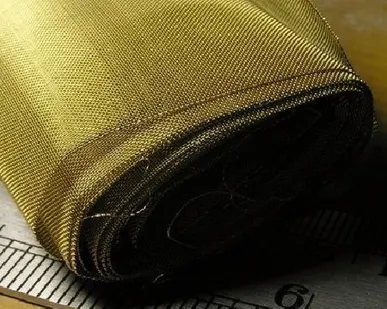 фото Сетка латунная ГОСТ 6613-86 полутомпаковая ячейка 0,56мм d=0,25мм