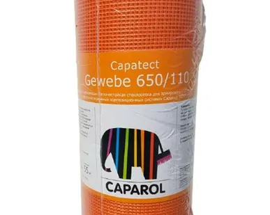 фото Стеклосетка фасадная щелочестойкая Capatect Gewebe 650/110 / Гевебе 650/110 , 55 м2