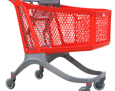 фото Пластиковая покупательская тележка Polycart-200