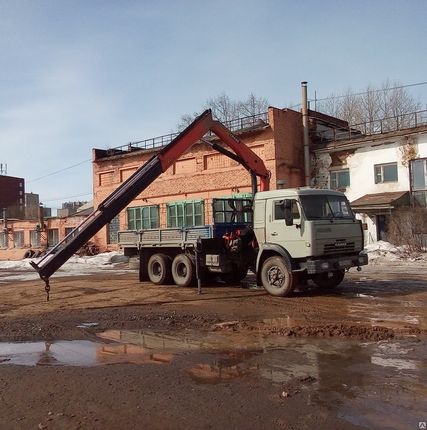 Фото №0 Аренда Камаза-манипулятора г/п 10 тонн