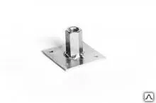 фото Шайба с муфтой М12 60х60х2 мм