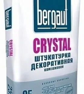 фото Штукатурка CRYSTAL зерно 1 мм., 25 кг