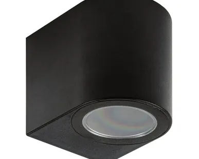 фото Светильник уличный UUL-P51A 6W-GU10 IP65 BLACK под лампу GU10 архитектурный накладной корпус черный TM Uniel