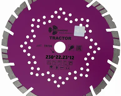 фото АЛМАЗНЫЙ ДИСК TRIO DIAMOND TRACTOR 230 ММ арт. TR706