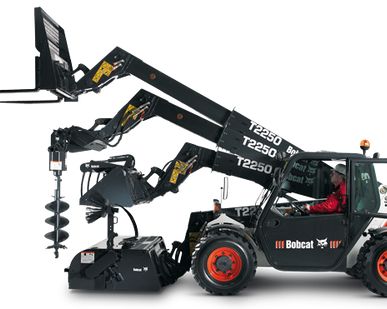 фото Минипогрузчик Bobcat (вилы)