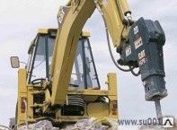 фото Экскаватор-погрузчик в аренду CAT 428 F с