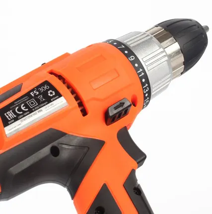 Фото №9 Дрель-шуруповерт  FS 306