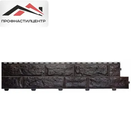 Фото №0 Сайдинг формованный Альта профиль Обсидиан