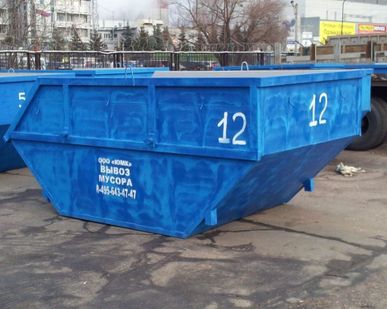 фото Бункер для вывоза мусора 8 м3