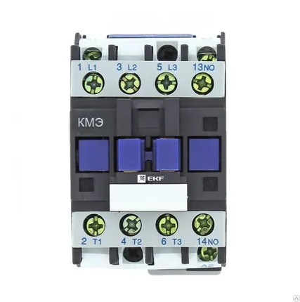 Фото №0 Контактор КМЭ малогабаритный 9А 400В 1NC EKF Basic