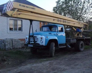 фото Автовышка ЗиЛ 130.