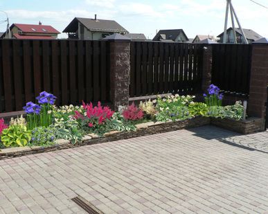 фото Укладка тротуарной плитки