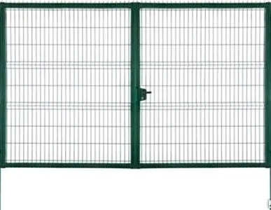 фото Евроворота распашные 4,0х2,0