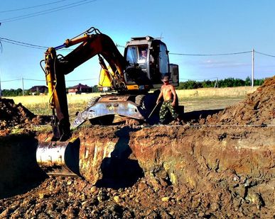 фото Фундамент с опалубкой