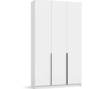 фото Рим 120 шкаф распашной 3Д+ящики Белый