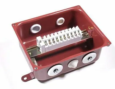 фото ЗЭТАРУС Коробка клеммная метал. 336*175*100 7ввод ПВХ IP43 У3 КЗНА-16 ЗЭТАРУС zeta30332