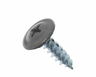 фото Саморез с пресс шайбой RAL 7024 4,2*19