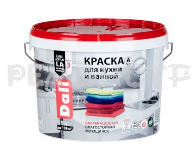 фото Краска DALI Рогнеда для кухни и ванной (База А)
