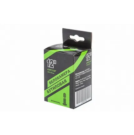 Фото №0 Велокамера NTG 12"x1.95"/2.125" автовентиль.