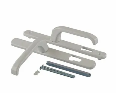 фото Гарнитур нажимной Elementis сплошной PZ/25/85/8 (длина штифта 120мм), белый