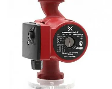 фото Насос циркуляционный Grundfos UPS 32-40 180 c гайками (бытовой, 1х230)