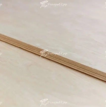 Фото №0 Фанера ФК 6мм сорт 2/2 1525х1525 ШЛ