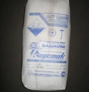 фото Натр едкий технический чешуированный
в