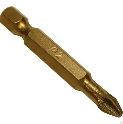 Фото №0 Бита Практика "Эксперт-Алмаз" PH-2x50мм Tin 1, блистер, упак