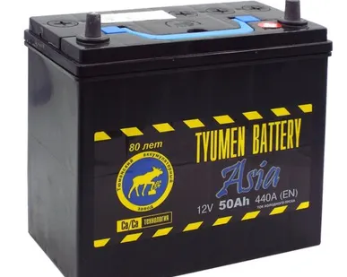 фото Аккумулятор Тюмень Asia 50 Ач о.п.