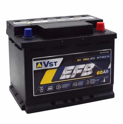 Фото №0 Аккумулятор VST EFB L2-1 60 Ач о.п.