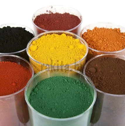 Фото №0 Пигменты железоокисные (для бетона и гипса)