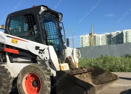 Фото №0 Аренда мини-погрузчика Bobcat S530, Москва